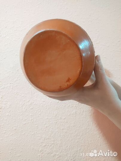 Керамическая напольная ваза