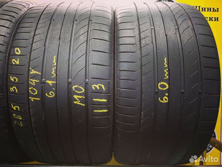 Continental ContiSportContact 5P 255/40 R20 и 285/35 R20 101V