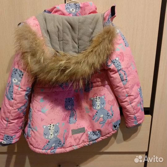 Зимняя куртка для девочки 104