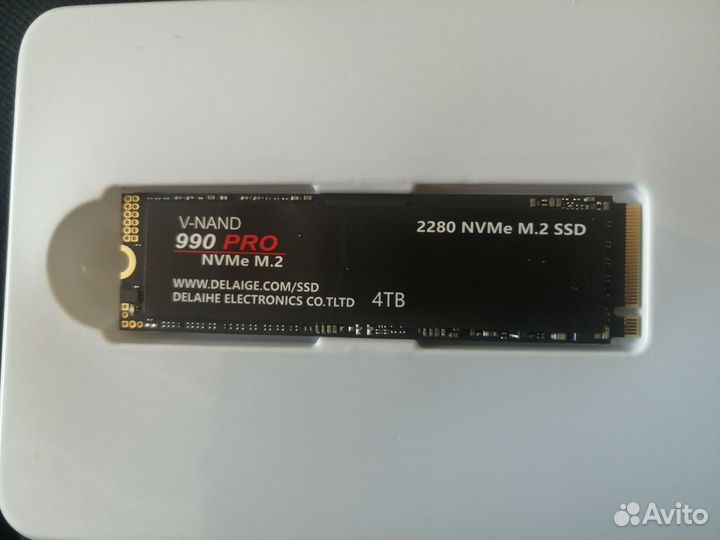 Samsung ssd M2 4 TB