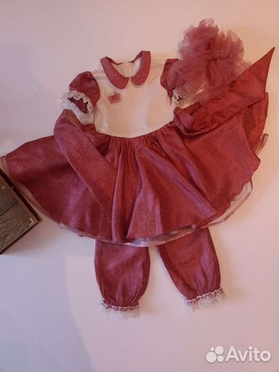 Костюм куклы для девочки, на рост 104-110