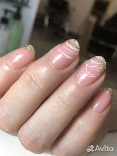 Маникюр с покрытием гель лак