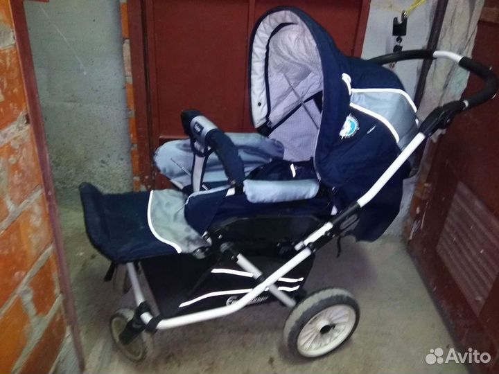 Коляска зимняя Emmaljunga Nitro City Korg 2в1