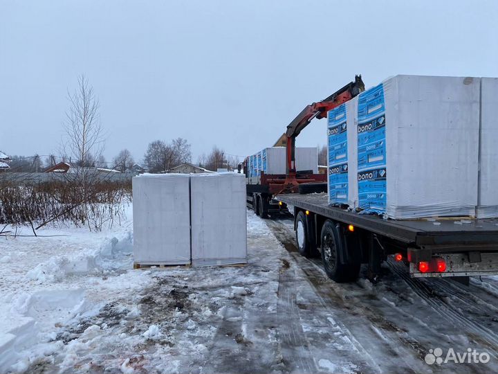 Газоблоки с завода Бонолит