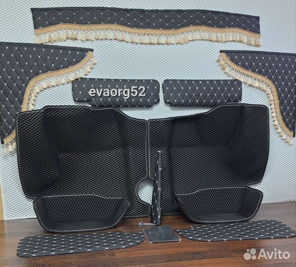 Комплект Лабрекены и 3д эва коврики на ГАЗель