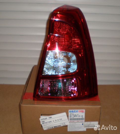 Фонарь задний Renault Logan 2