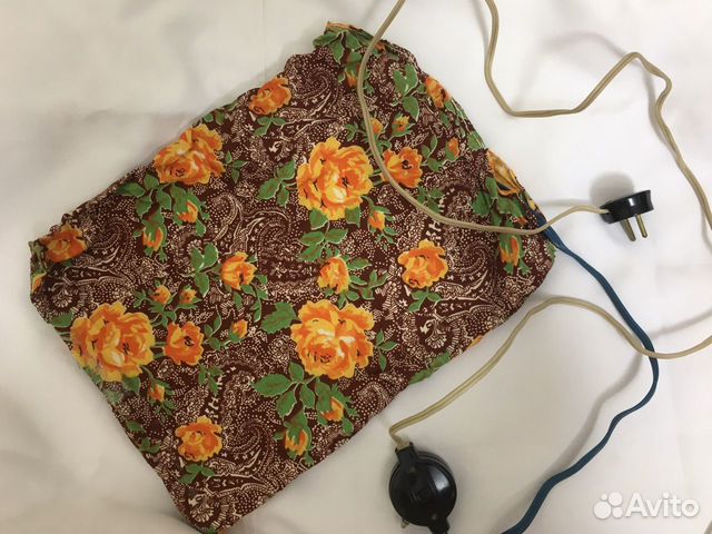 Электрическая грелка винтажная