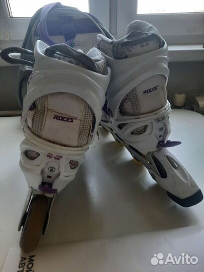 Роликовые коньки Roces раздвижные 36 -40