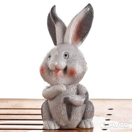 Кролик фигура глина, меняет цвет чайная церемония