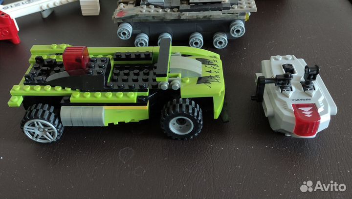 Lego 3,6 кг и Радиоуправление;Машины;Много Фигурок
