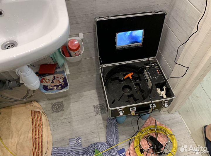 Устранить засор прочистить канализацию