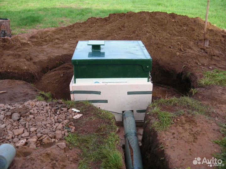 Септик Биодека с переливом