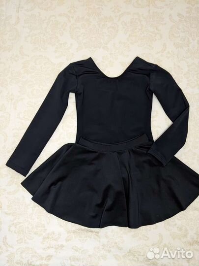 Купальник гимнастический с юбкой 122