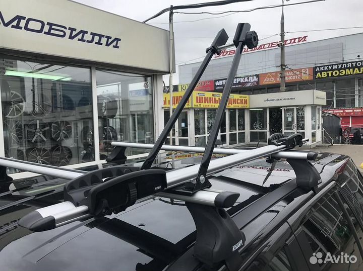 Велобагажник, велокрепление на крышу inter ALU