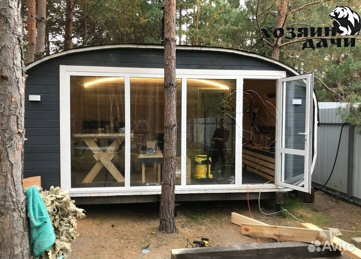 Баня под ключ 5х6 