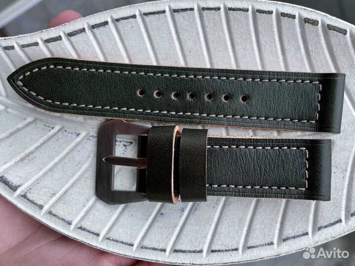 Ремешок для часов Panerai и других из кожи