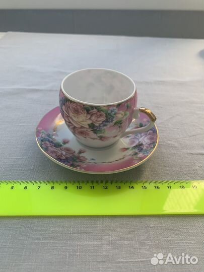 Чашка тонкий фарфор