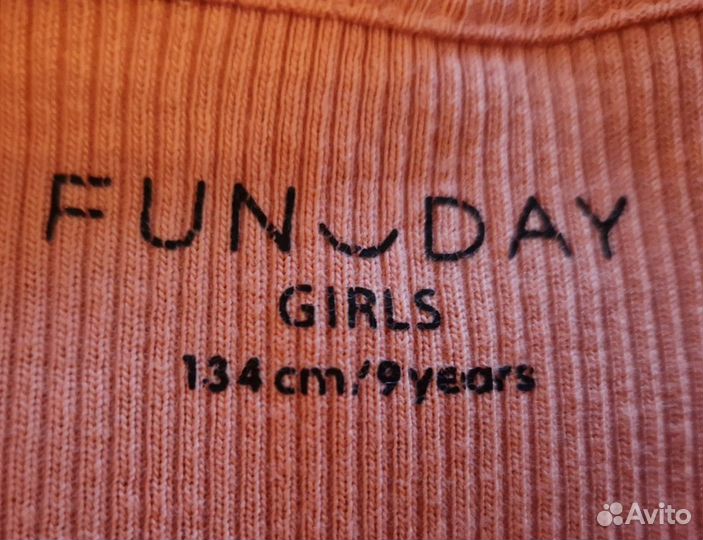 Футболка для девочки FunDay, 134