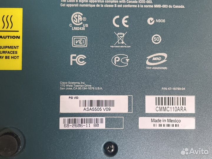 Межсетевой экран Cisco asa 5505