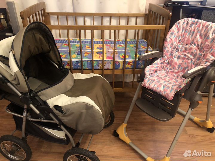 Стул детский для кормления Chicco Polly