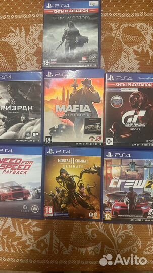 Игры для приставок ps4