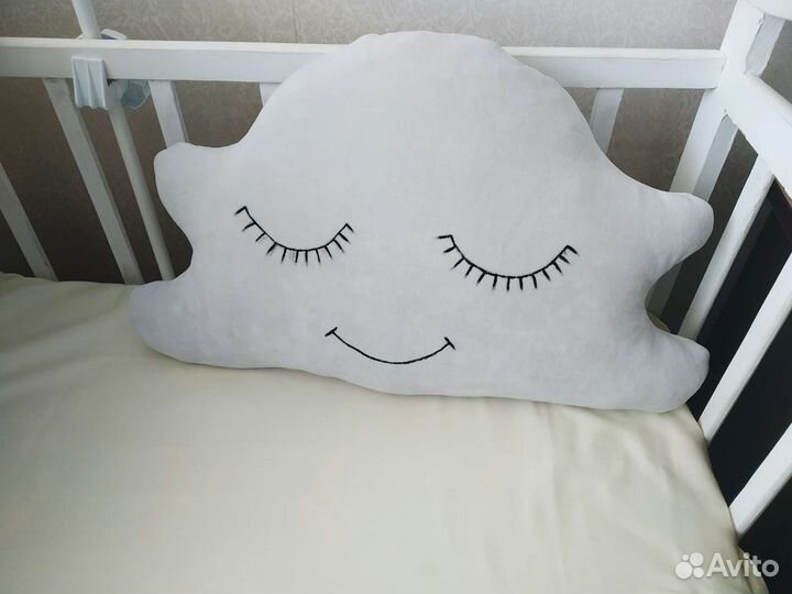 Подушка облачко,зайка