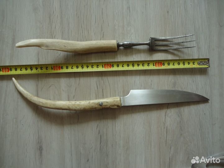 Набор для пикника нож и вилка большие