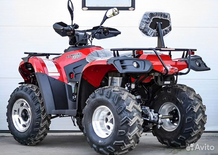 Квадроцикл Linhai Yamaha D 200 красный
