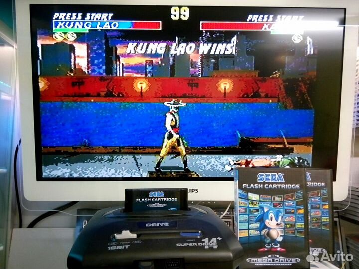 Flash Cartridge Sega - Перезаписываемый