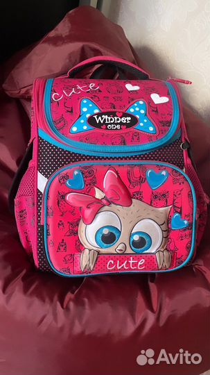 Рюкзак, ранец школьный ортопедический для девочки