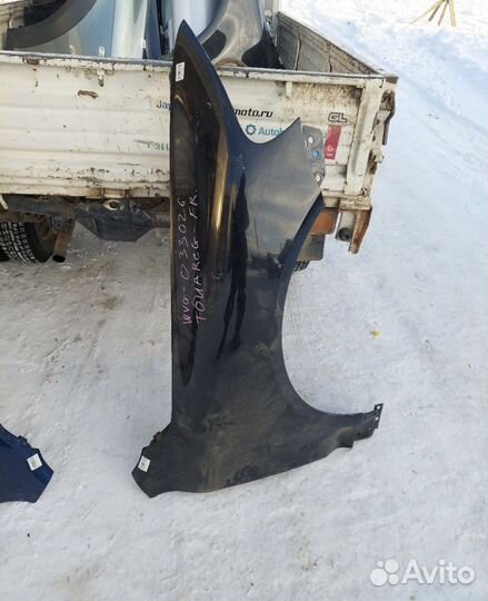 Крыло переднее правое volkswagen touareg 2006 год