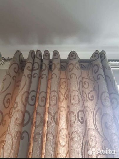 Шторы IKEA на люверсах