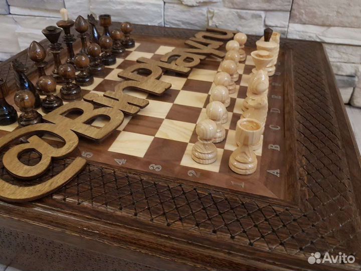 Шахматы ларец