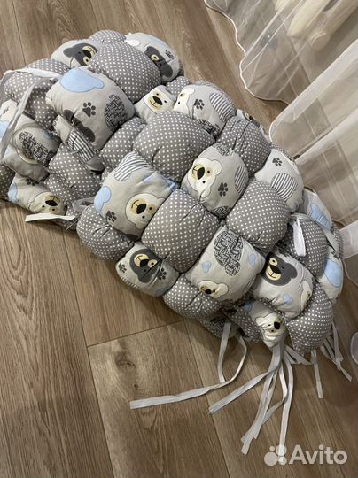 Бортики в детскую кроватку