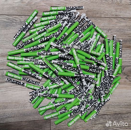 Набор 50 шт - Ручка шариковая, синяя Hello Kitty