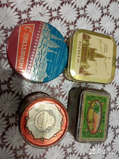 Баночки жестяные