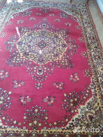 Ковер шерстяной 2 на 3 бу