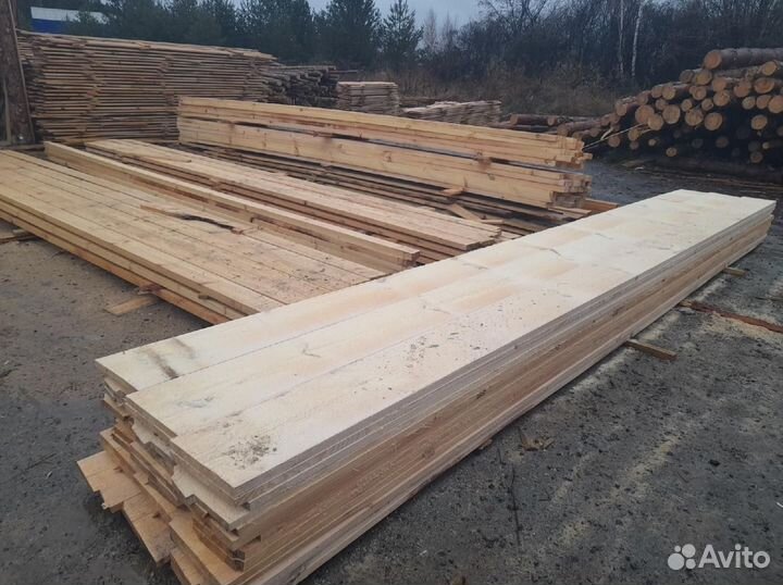 Пиломатериал Доска обрезная брус 1 и 2 сорт