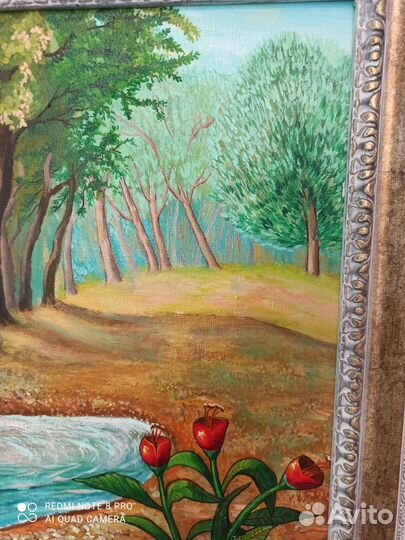 Картина маслом на холсте пейзаж