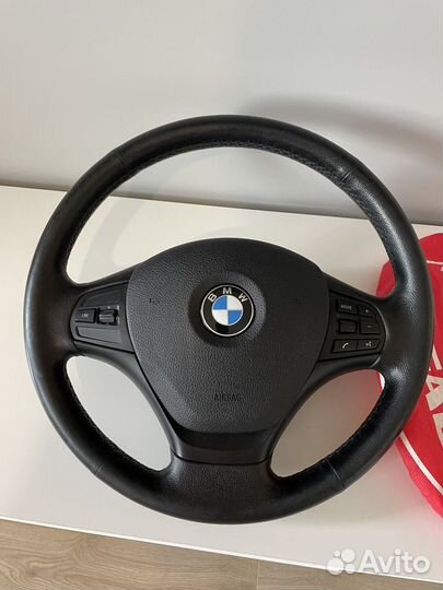 Руль BMW 3-Series F30 подогрев, lim,подушка