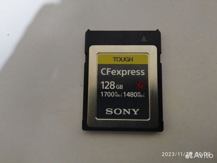 128 гб CFexpress Type B tough Memory Card