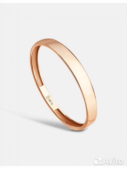 Кольцо обручальное золото 585 размер 19
