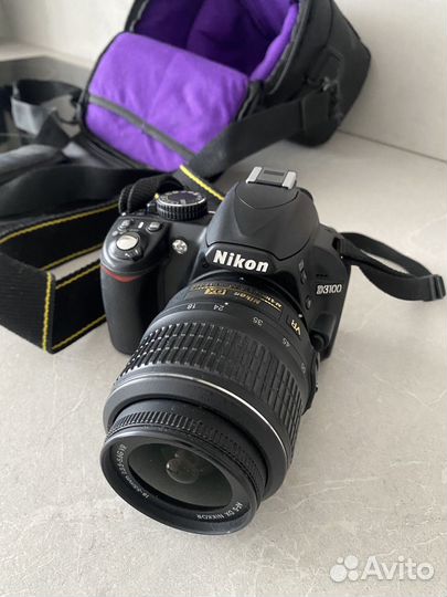Зеркальный фотоаппарат nikon d3100