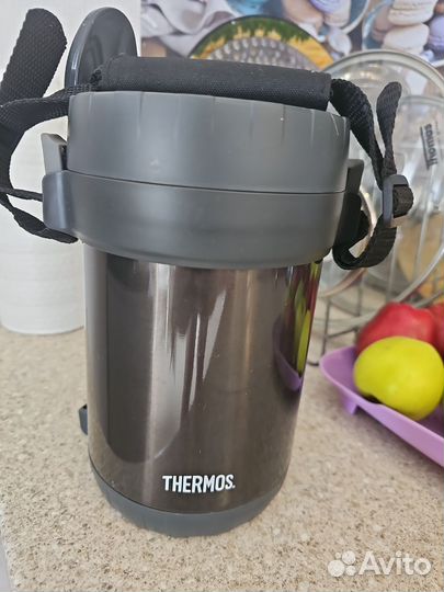 Термос для еды с контейнерами