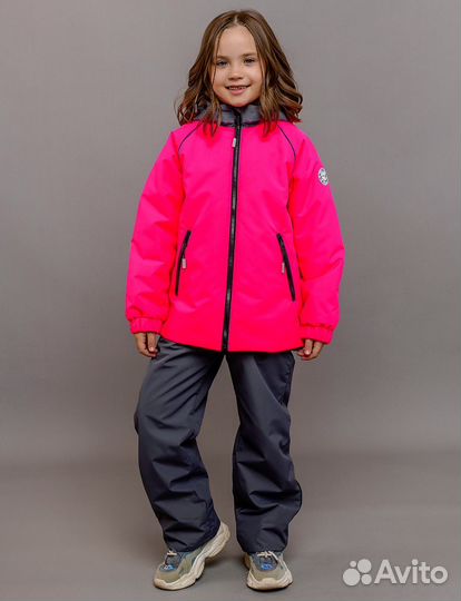 Костюм для девочки куртка полукомбинезон