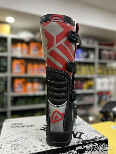 Мотоботы кроссовые Acerbis X-team black/grey