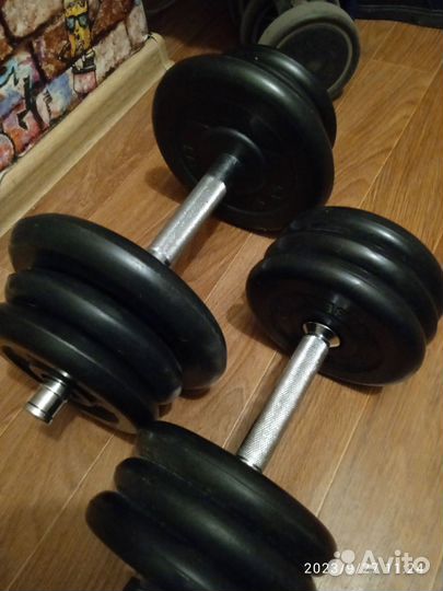 Штанга гриф блины barbell