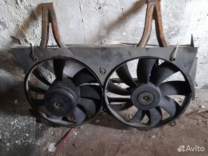 Диффузор мерседес 210, вентилятор охлаждения