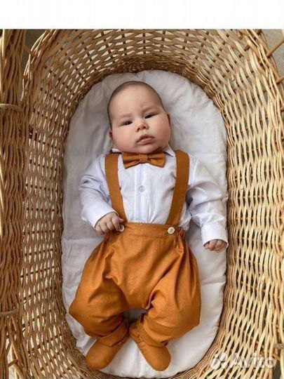 Костюм брюки, моксы, бабочка 86