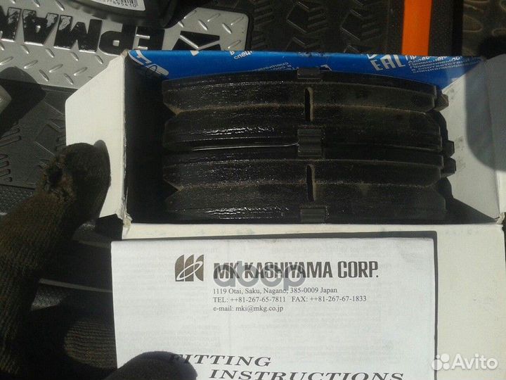 Колодки тормозные диск перед mitsubishi ASX 10